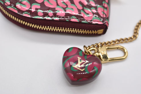 LOUIS VUITTON ルイヴィトン ポルトモネ・クール レオパード M91474 ヴェルニ コインケース